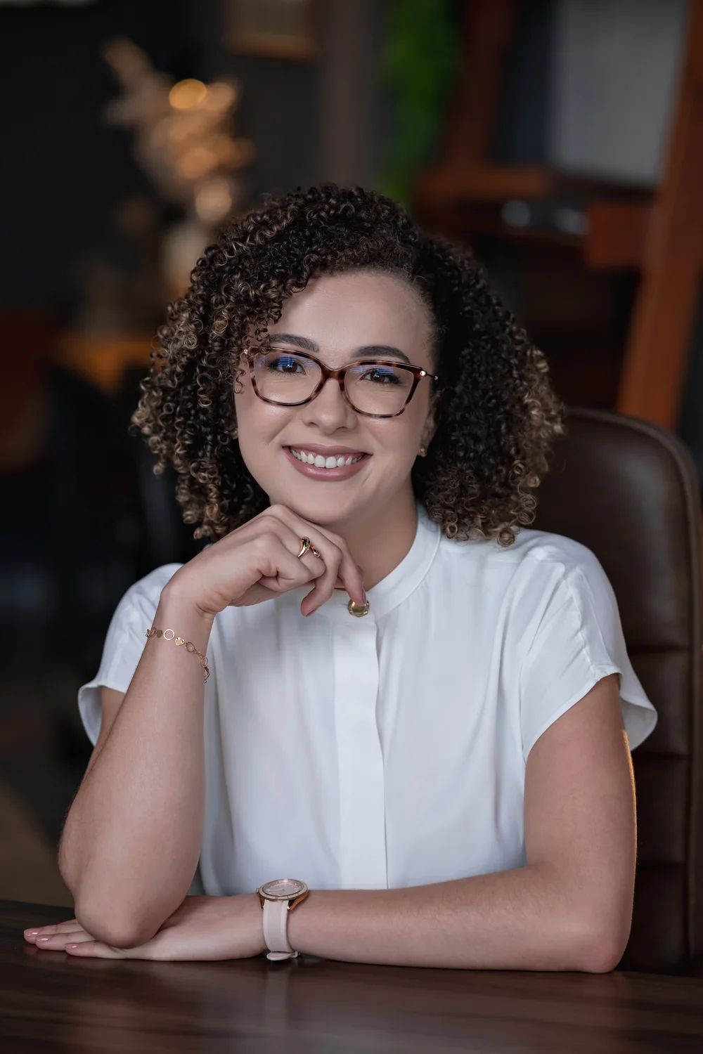Ana Cláudia Will Ferreira no escritório